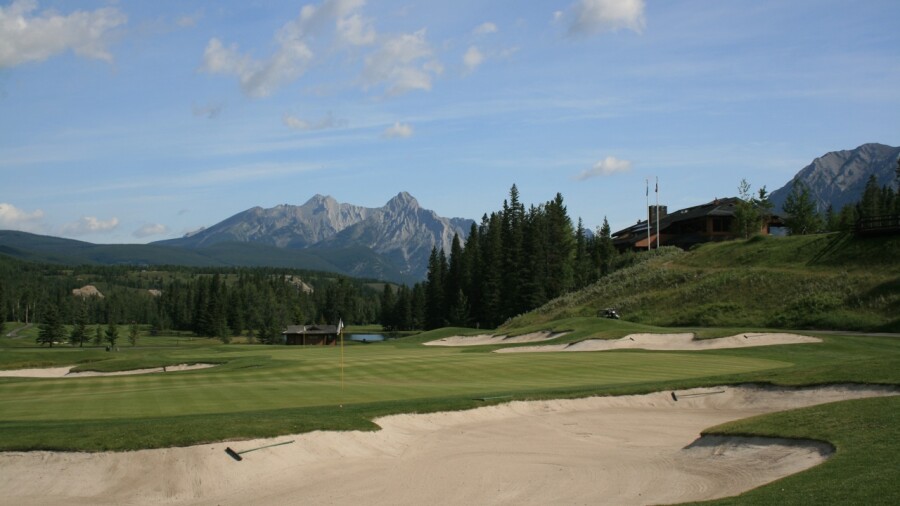 Kananaskis Country Golf Course - Mt. Kidd double green