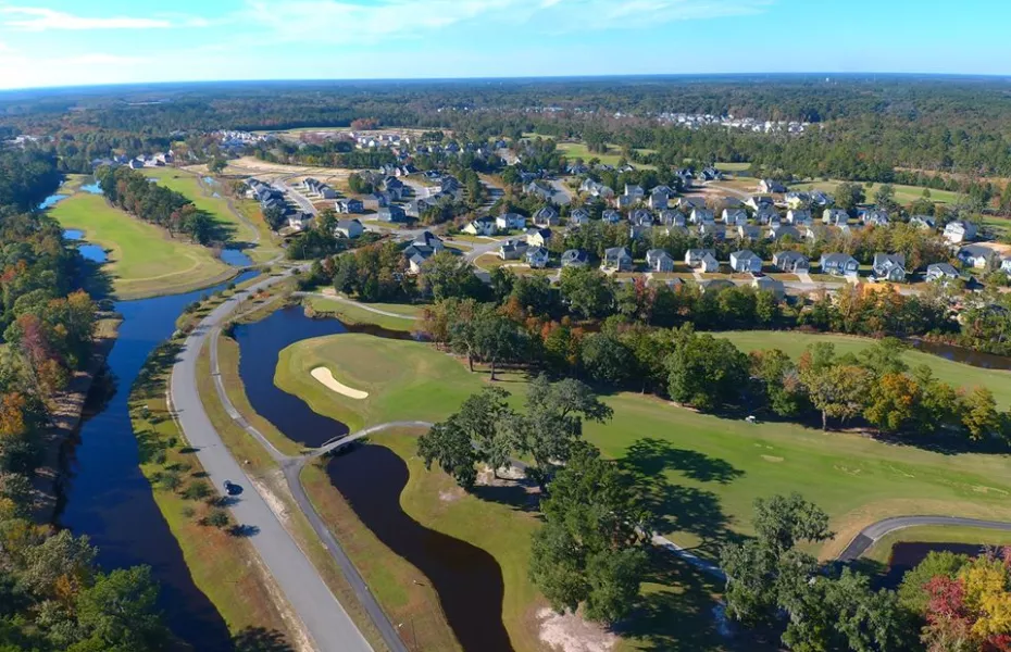 Richmond Hill GC: Aerial