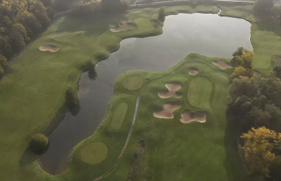 Chateau de la Chouette Golf: Aerial