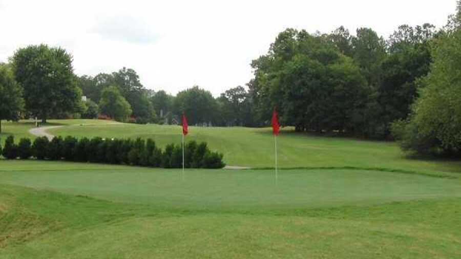 Hedingham GC: practice area