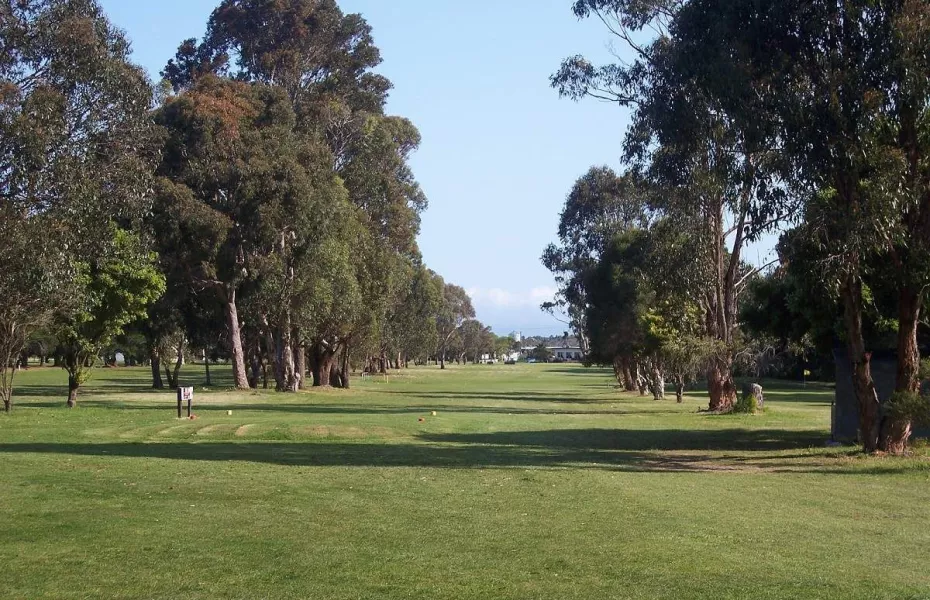 Welshpool Golf Club's 9th hole
