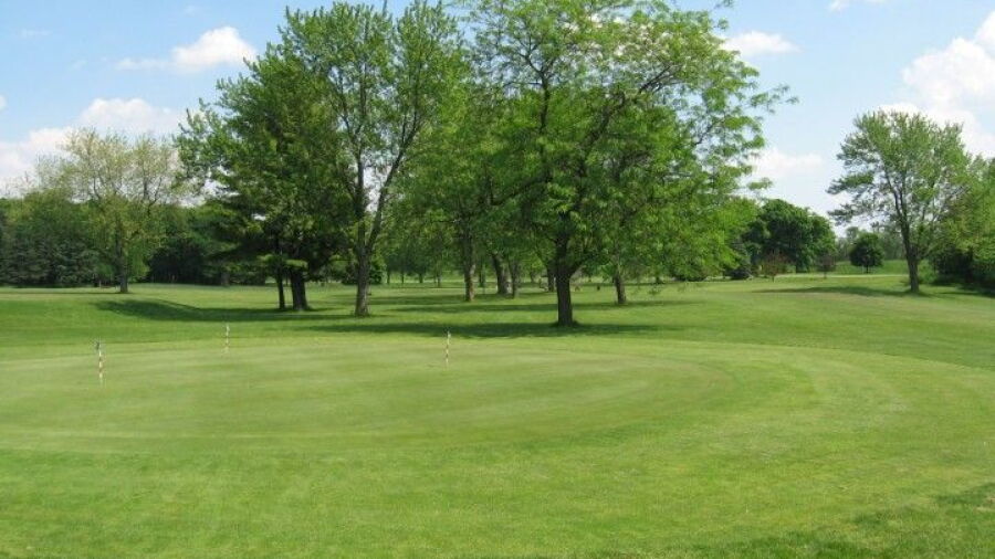 Currie Par-3 at Currie GC: Practice area