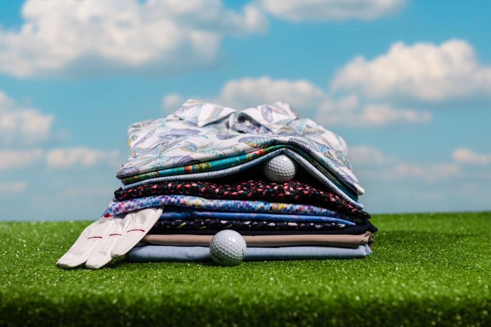 CON.STRUCT Green - golf apparel 