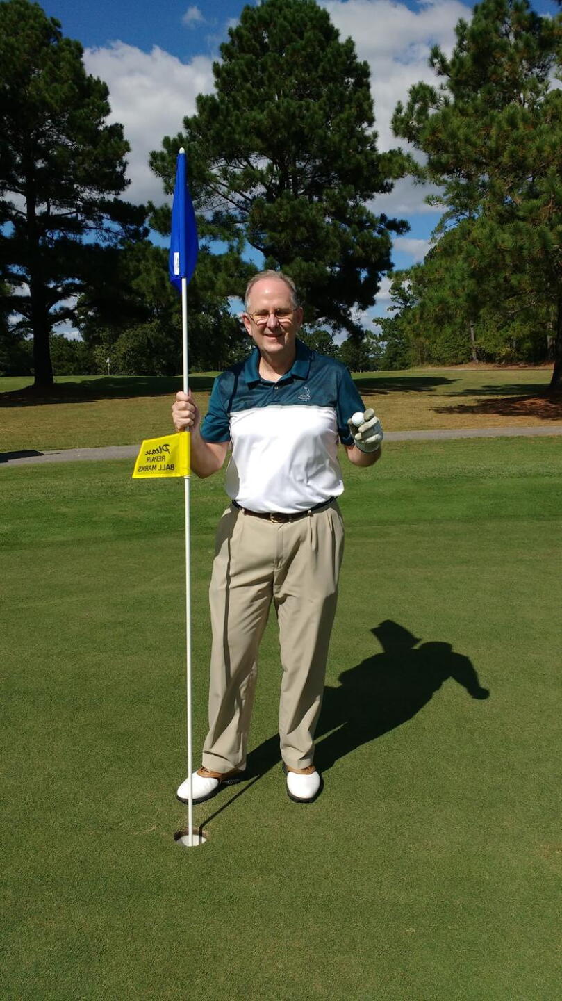 Hole in one on #17! (Photo submitted by gatorc on 10/01/2017)