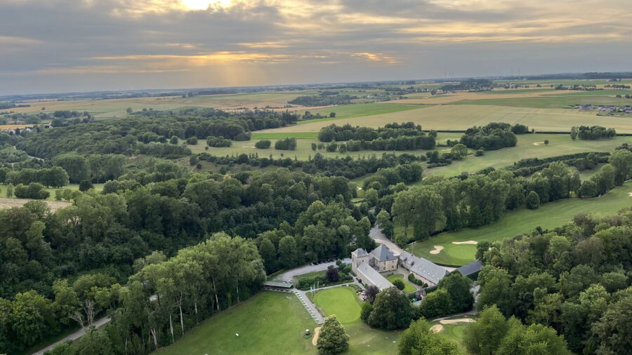 Golf & Hotel de Falnuee: Aerial