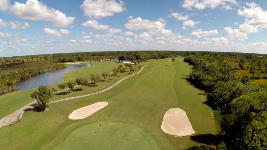 Red nine at Myakka Pines: #4