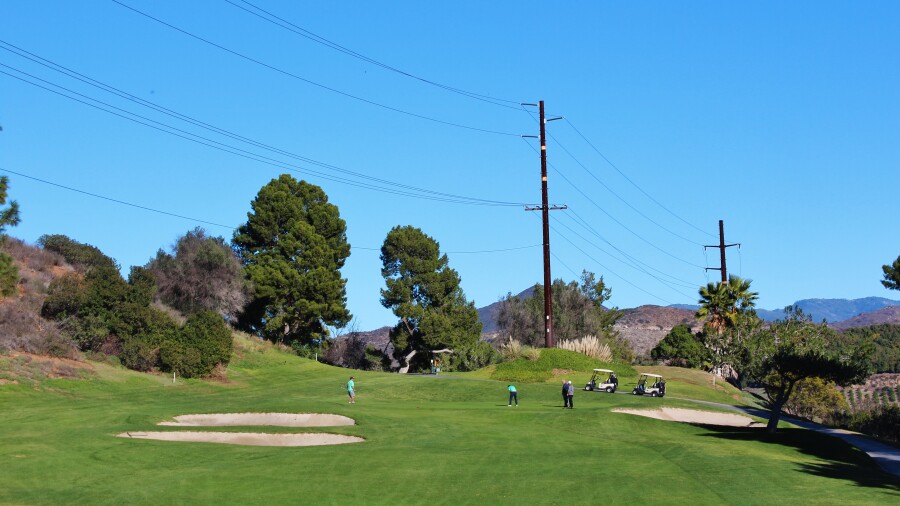Pala Mesa Resort golf course - hole 15