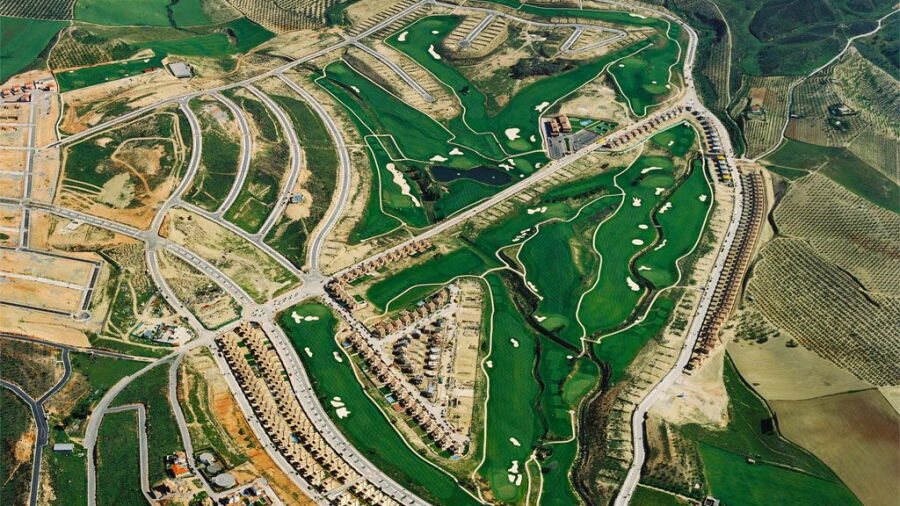 Santa Clara GC Granada: Aerial view