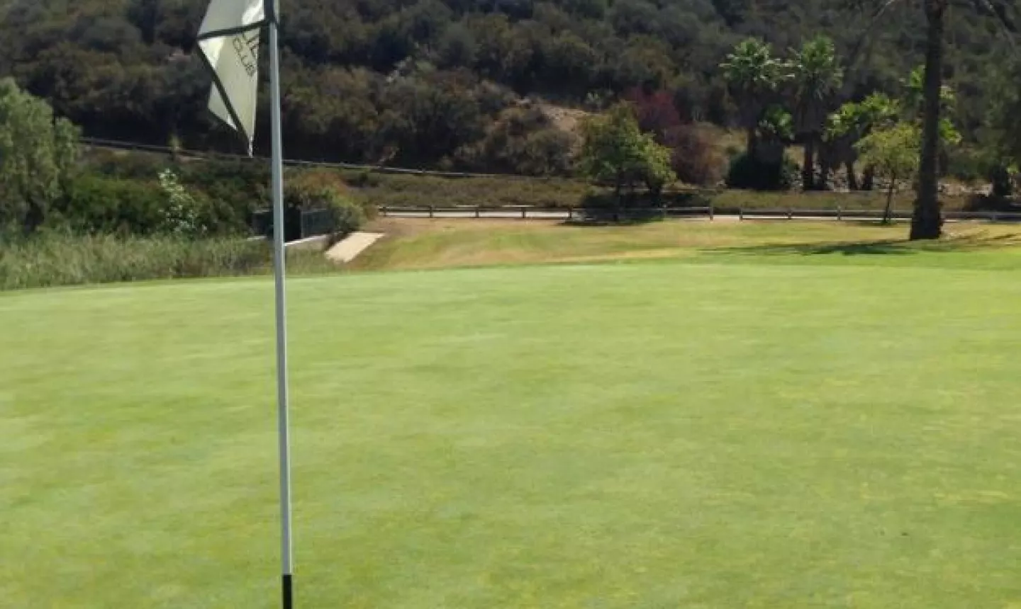Malibu Golf Club - 9th green