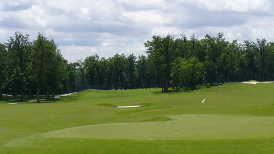 TPC Deere Run golf course - hole 17