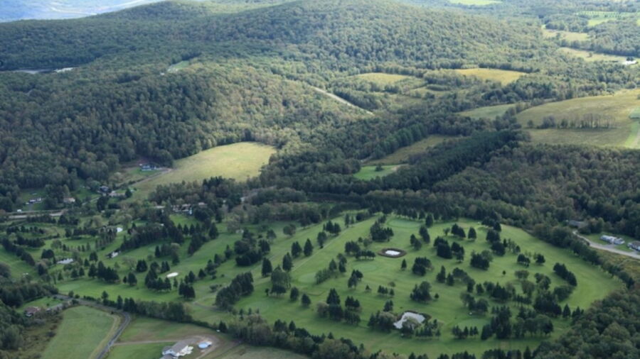 Homestead GC: Aerial view
