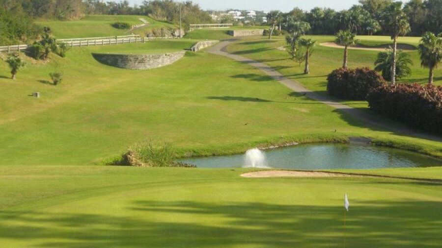 Ocean View G.C. - 9th/18th hole