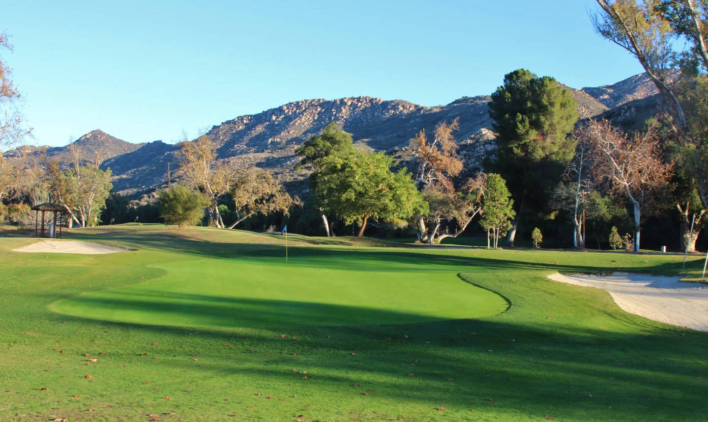 Willow Glen golf course at Sycuan Golf Resort - hole 5