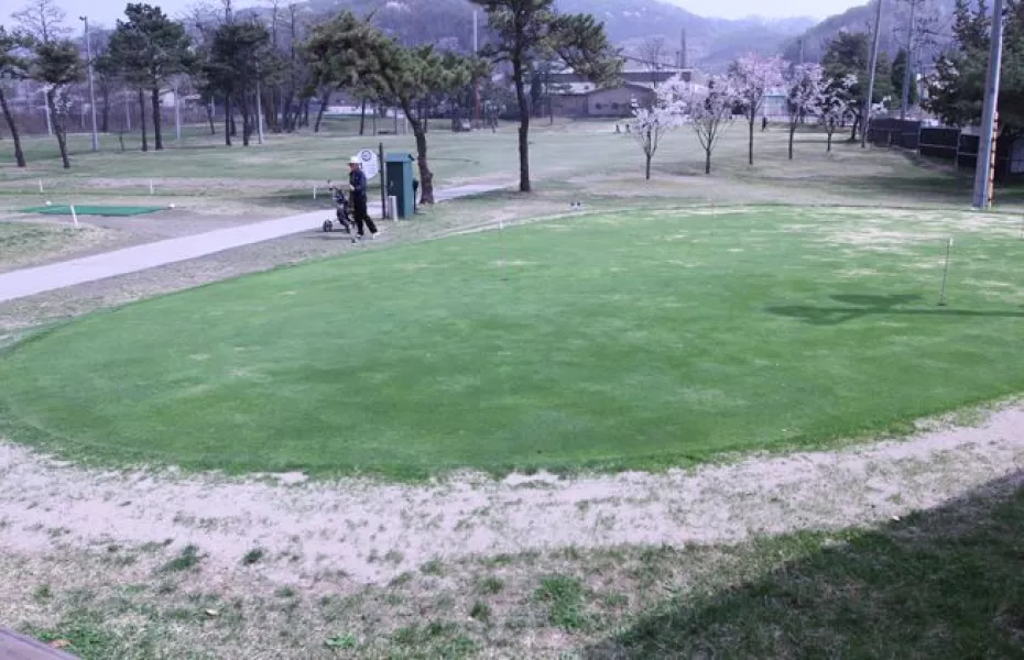 Camp Casey Indian Head GC: Practice area