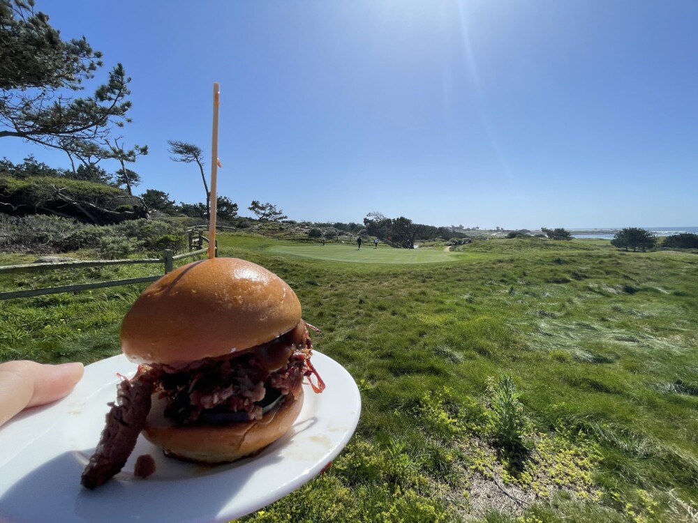 Burgers, Bourbon & Bordeaux Happy Hour - Pebble Beach Food and Wine - golf 