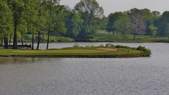 Shaker Run Golf Club - Woodlands - hole 9
