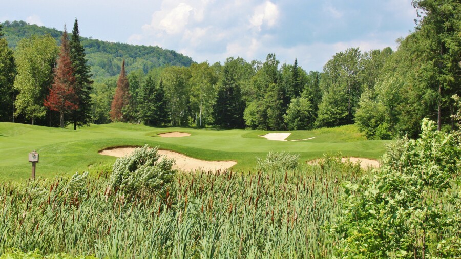 Le Maitre golf course - hole 3