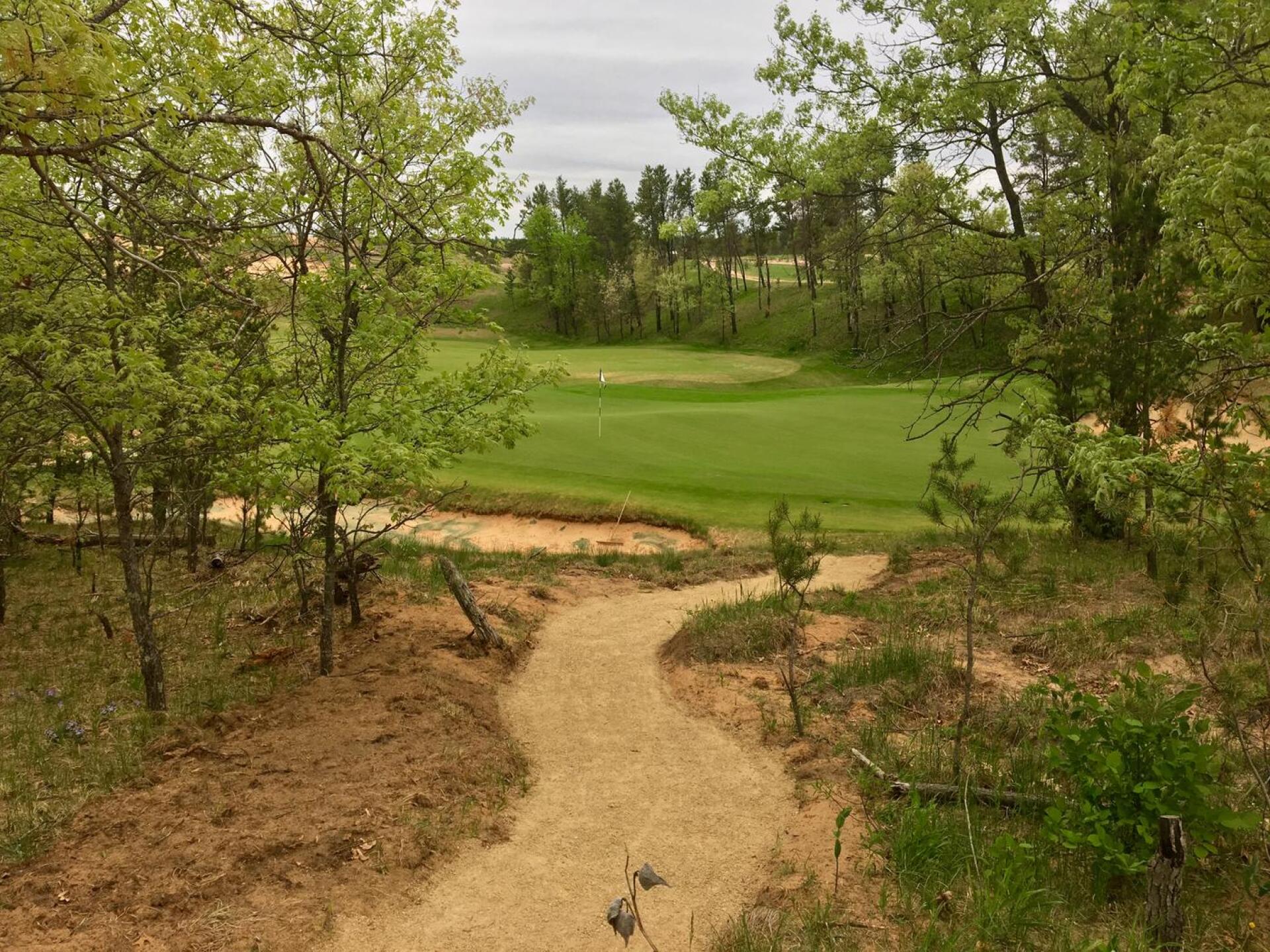 From behind ninth green. (Photo submitted by BrandonWebb on 05/22/2018)