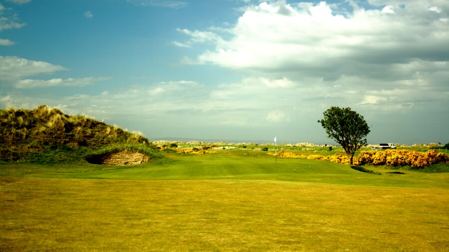 Jubilee golf course in St. Andrews - hole 2
