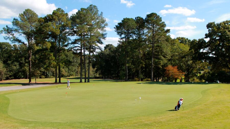 Keith Hills GC: Practice area