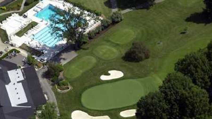 Audubon CC: Aerial view