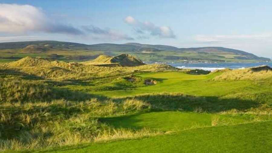 14th hole at Machrihanish Dunes