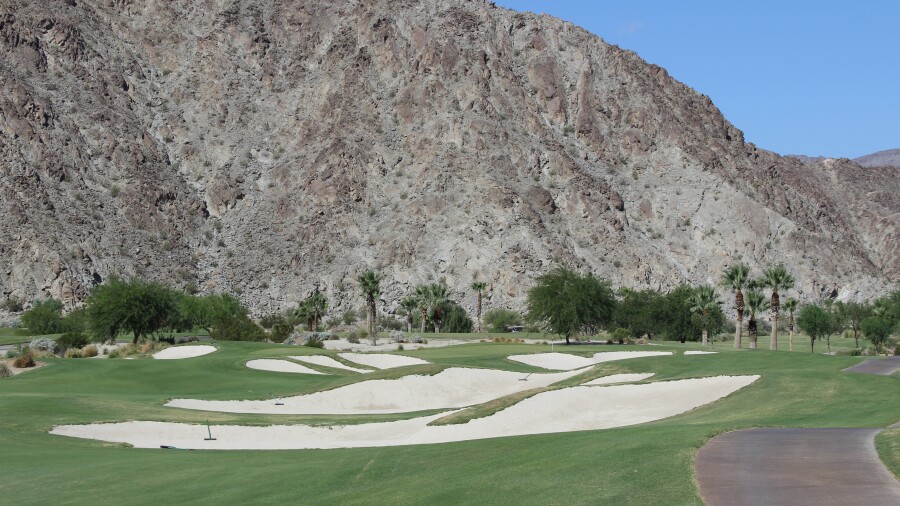 SilverRock Resort golf course - hole 11