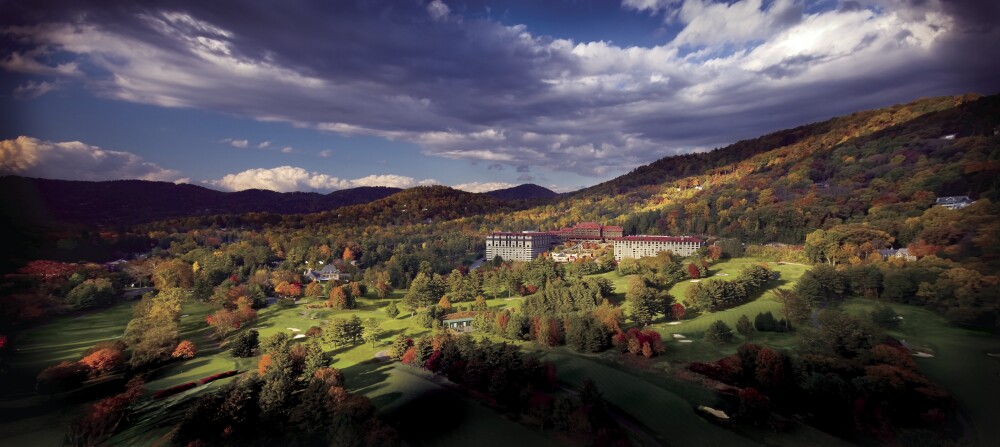 Omni Grove Park Inn - fall colors 