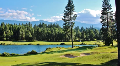 Suncadia Resort - Prospector Course - hole 18