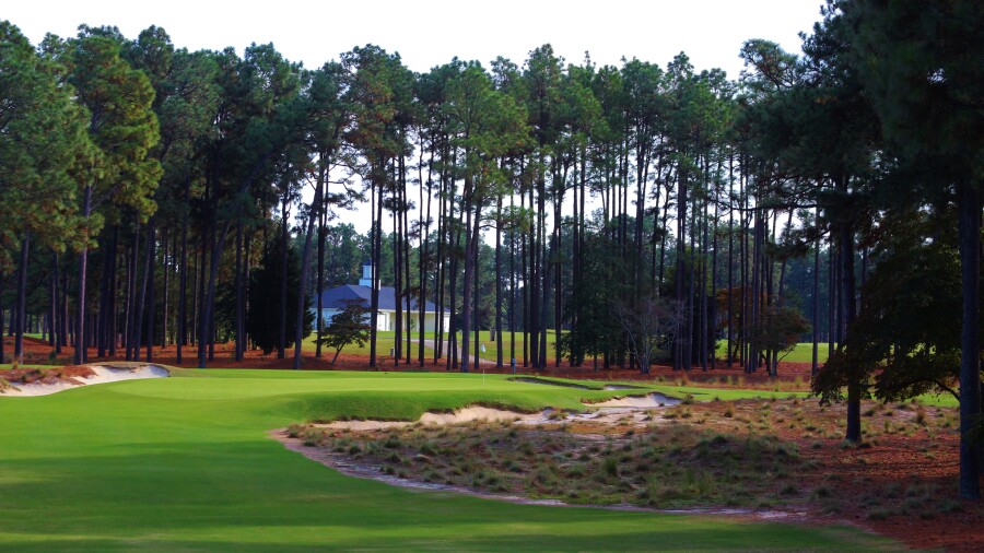 Pinehurst's No. 2 golf course - hole 17