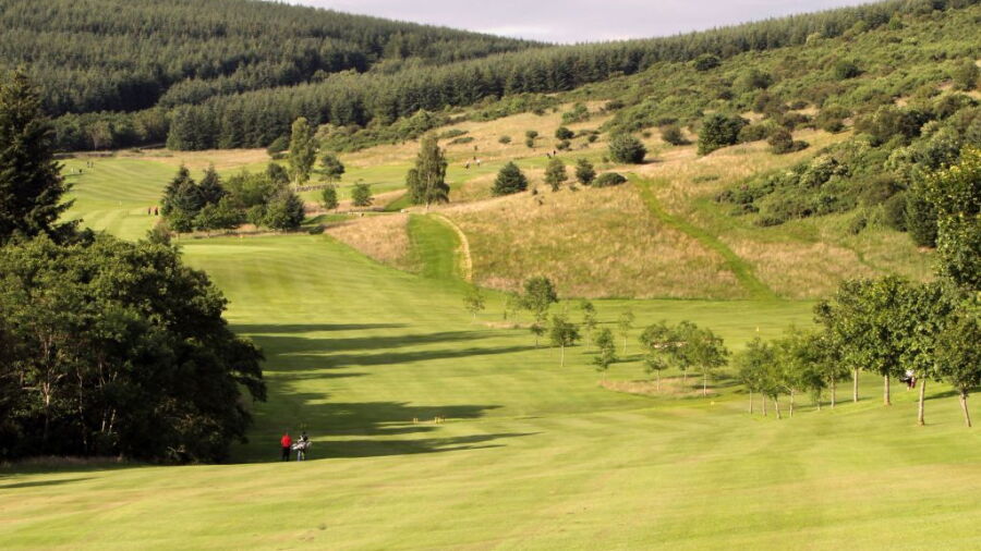 Fairway from Galashiels Golf Club