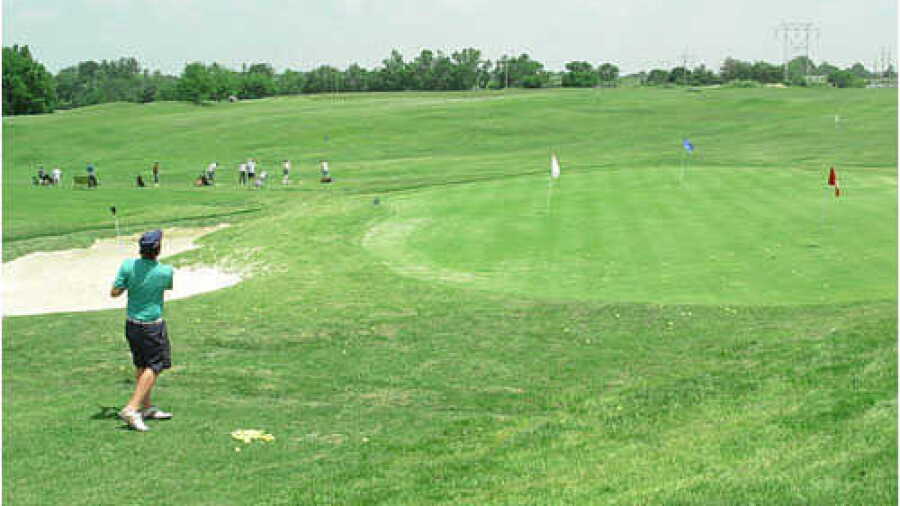 Hidden Creek GC: Practice area