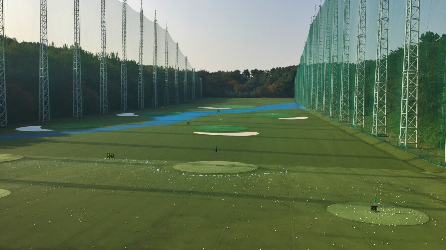 Taekwang Country Club - driving range 