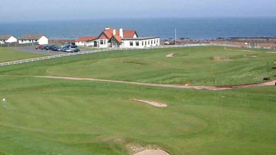 Sea view at Dunbar Golf Club