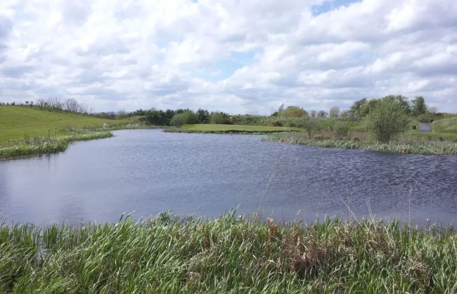 17th hole at the Oaks at Mollington