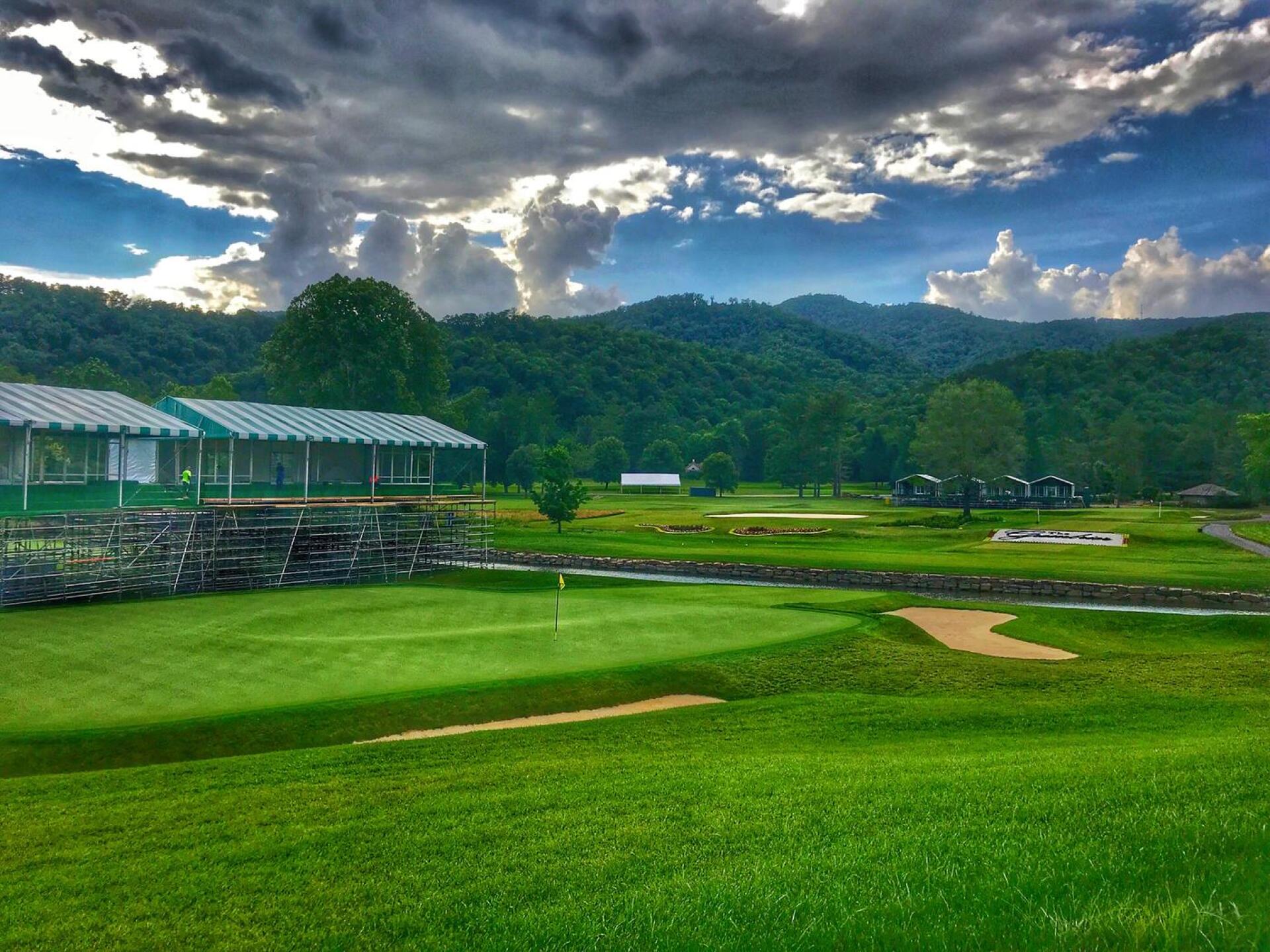 The Old White TPC at The Greenbrier, hole 18 (Photo submitted by TimGavrichGP on 07/13/2018)