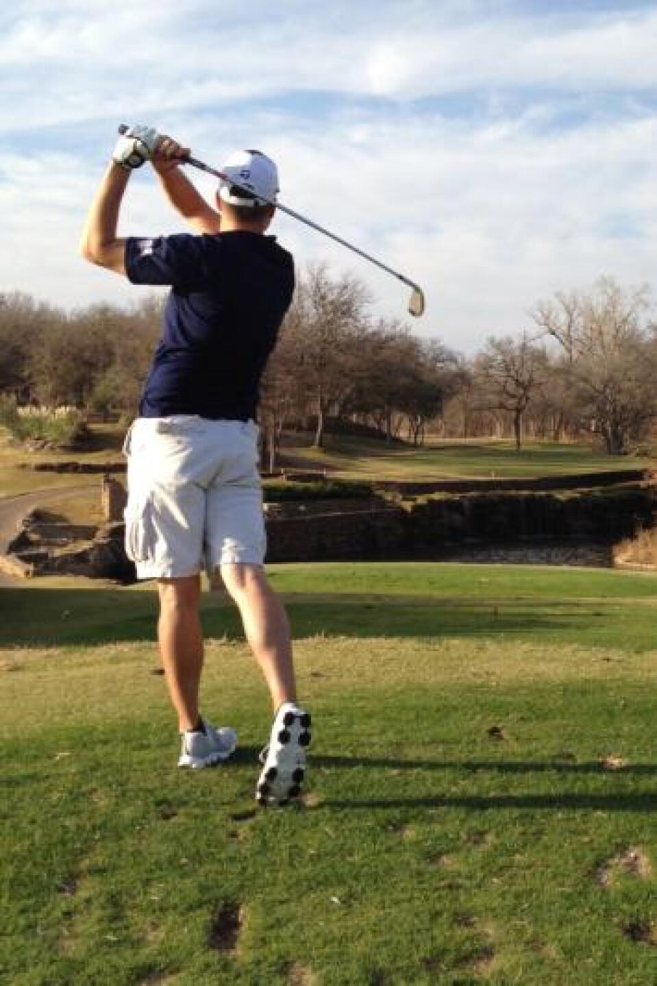 Teeing off on picturesque 11. (Photo submitted by Tyler8500664 on 03/18/2013)