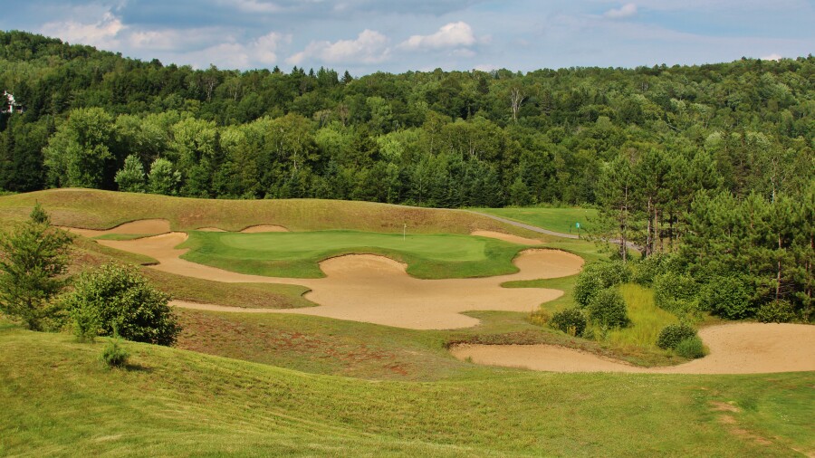 Golf Manitou - hole 10