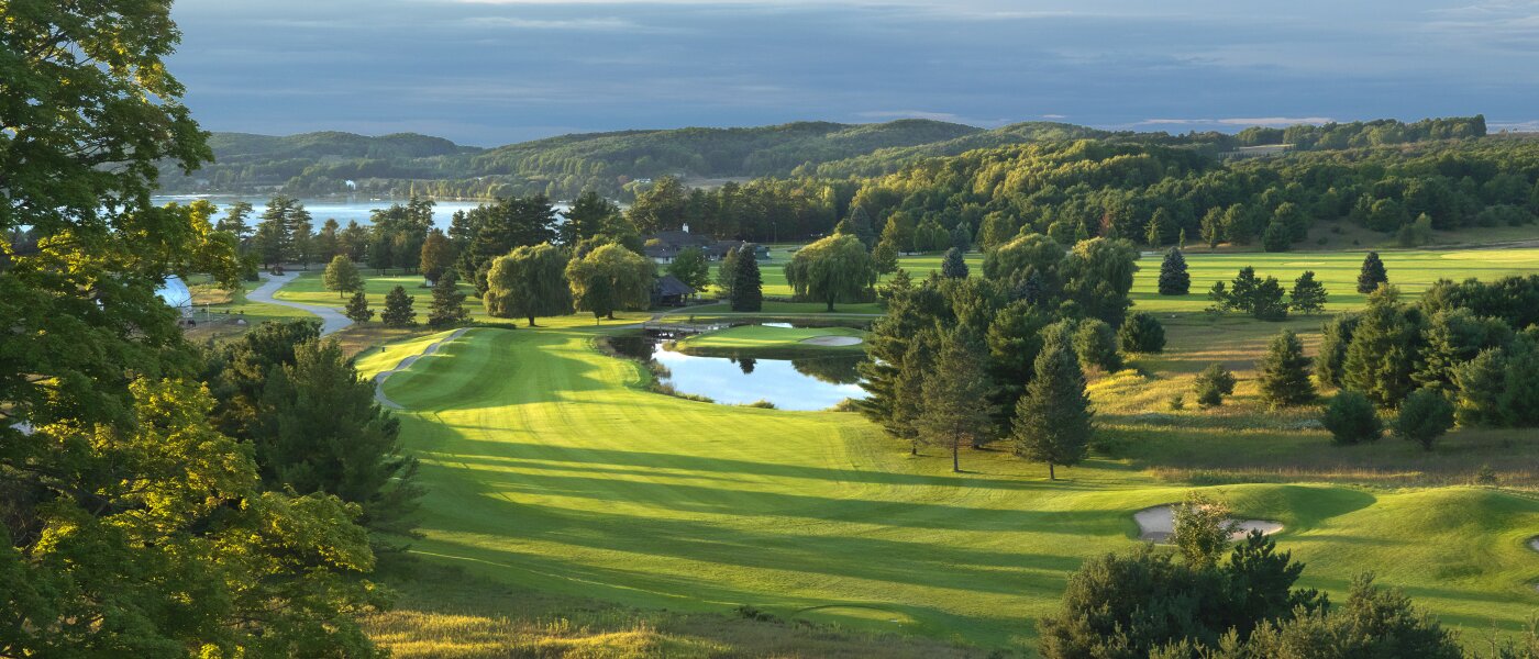 18th Hole, Boyne Mountain Monument Course