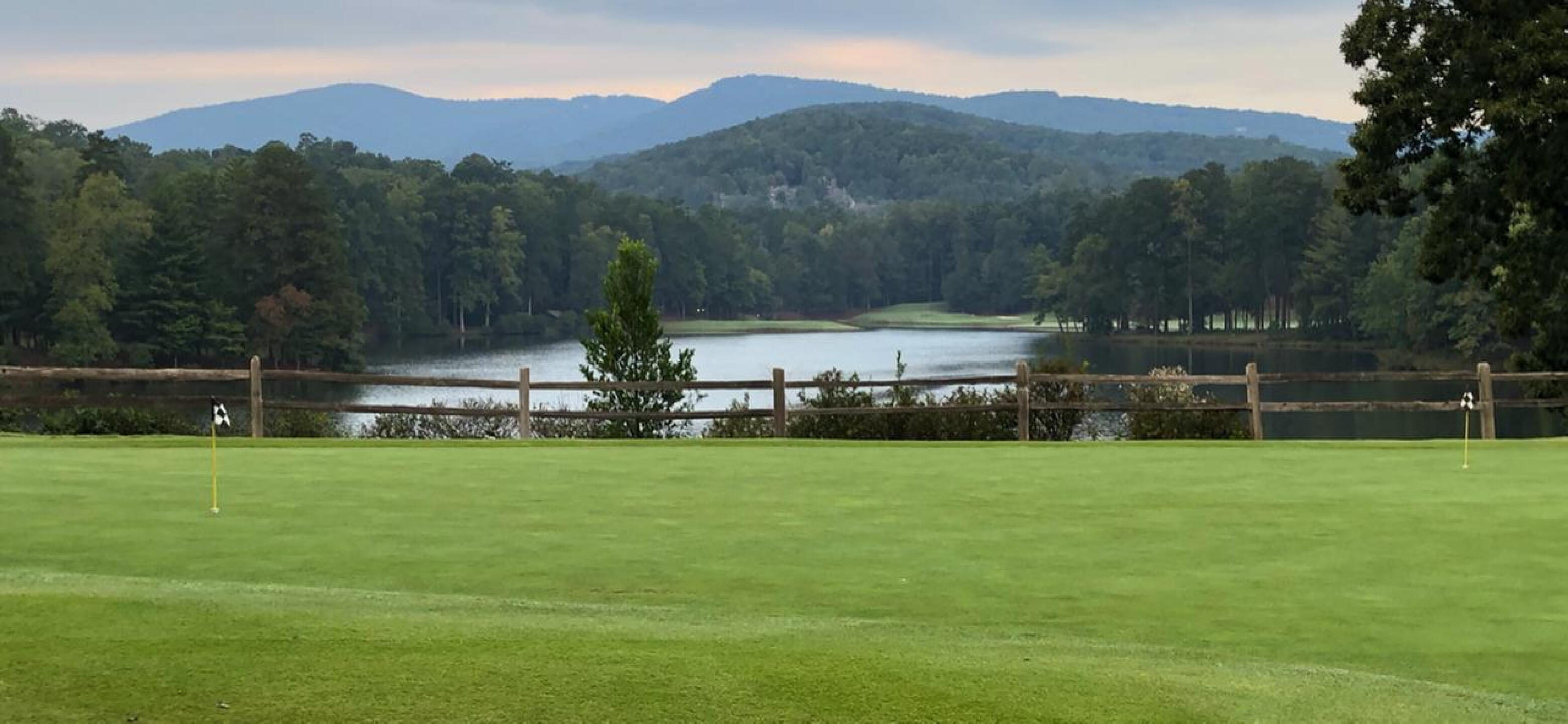 View from the clubhouse/putting green (Photo submitted by atlsutiger on 10/08/2018)
