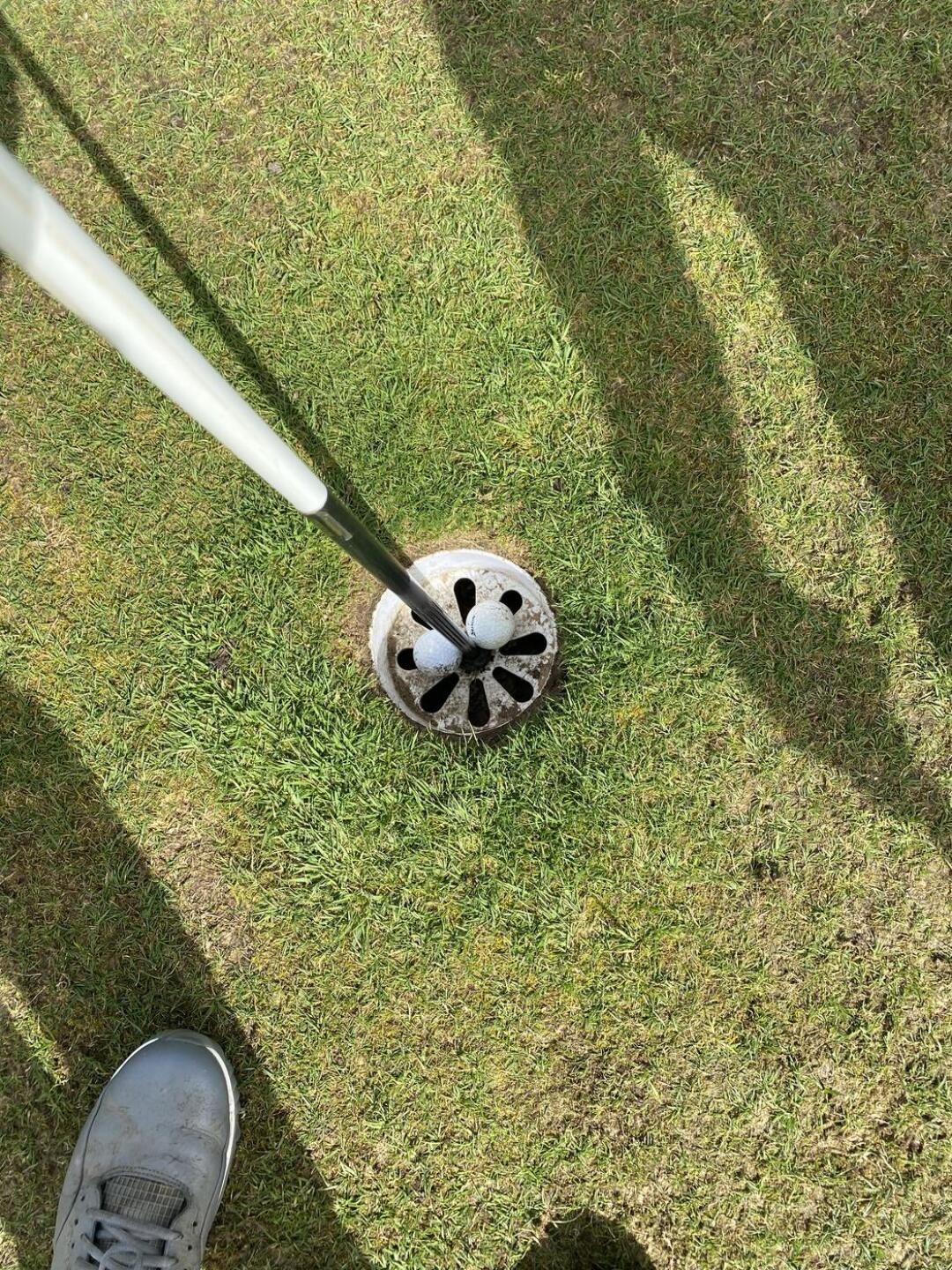 Hole in middle of fairway (Photo submitted by Neil9010 on 04/02/2023)