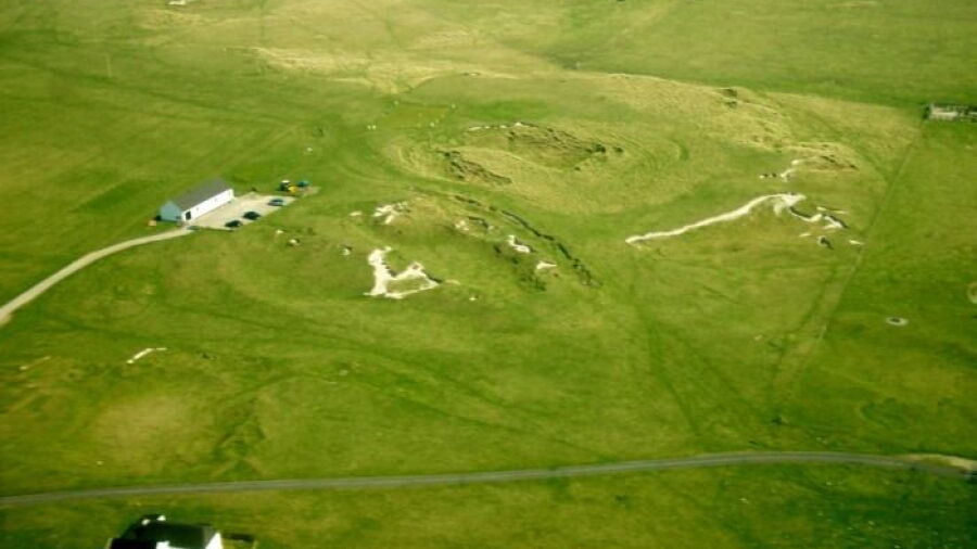 Vaul GC: Aerial view