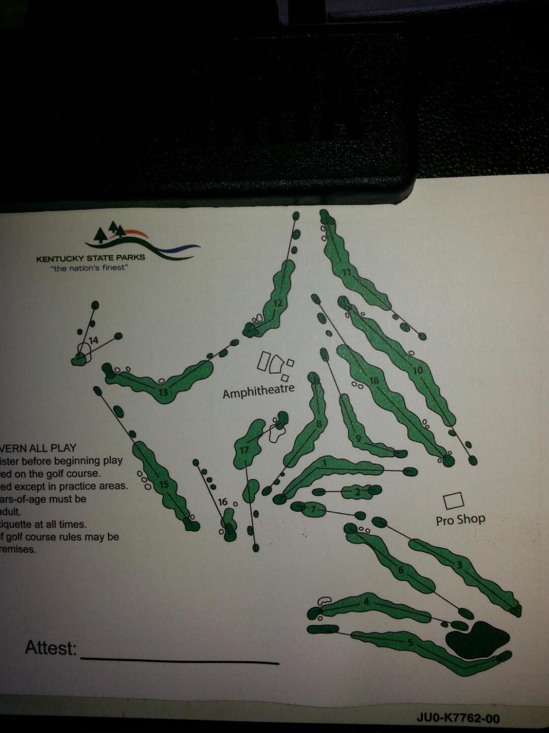 course Layout (Photo submitted by DavidLaDuke on 07/04/2015)