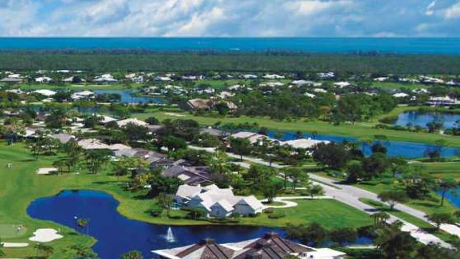 Mariner Sands CC: Aerial view