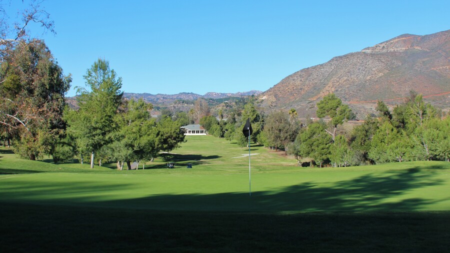 Pala Mesa Resort golf course - hole 10 