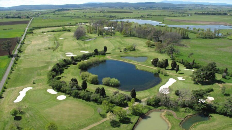Quamby GCC: Aerial view