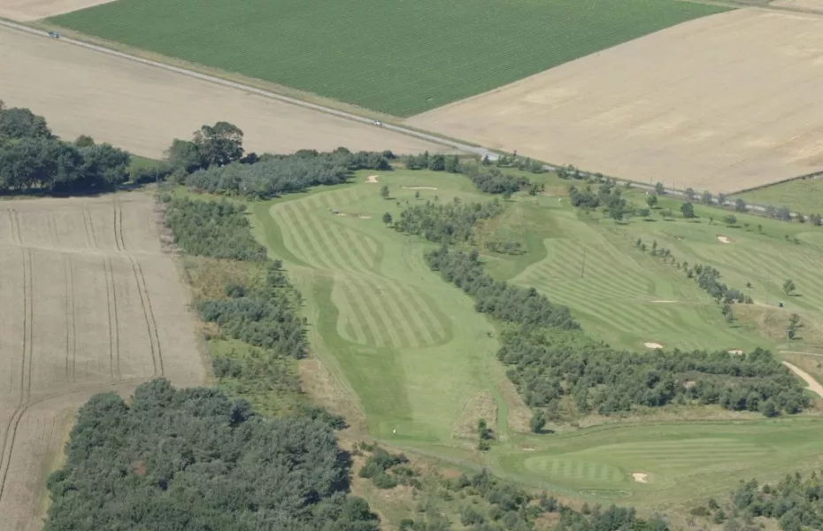 Kinloss Country GC: aerial view