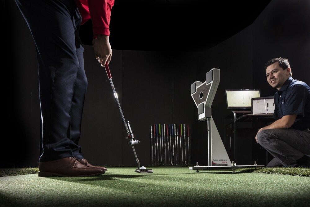 Club Champion putter fitting 
