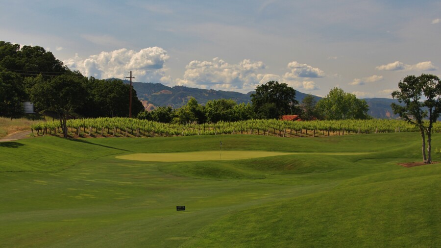 Yocha Dehe Golf Club - hole 12