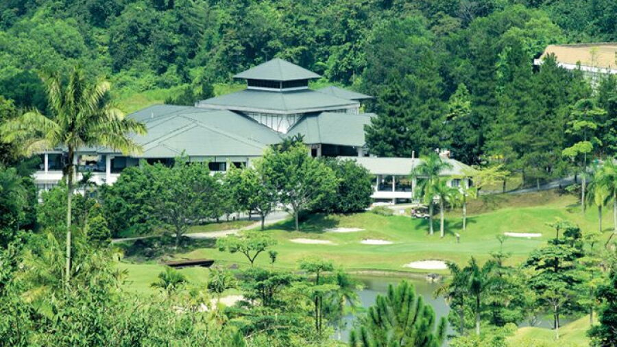 Berjaya Hills Golf & Country Club - Aerial View - Golf Facade